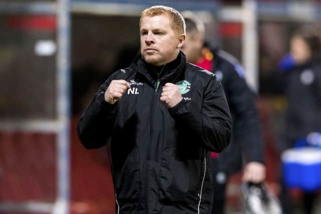 Neil Lennon was delighted to get the points. Pic: SNS