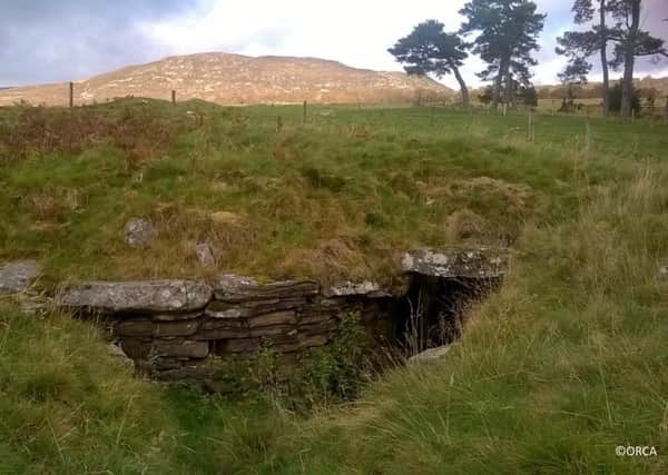 The latest finds were made around 100 metres from Raitt's Cave near Kingussie which was likely used as a place of defence or ritual during the Bronze and Iron Ages. PIC: Orca.