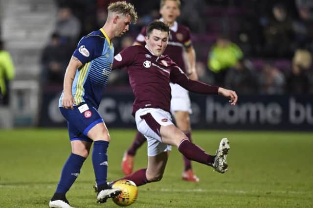Souttar feels Hearts played well against Hamilton last weekend. Pic: SNS