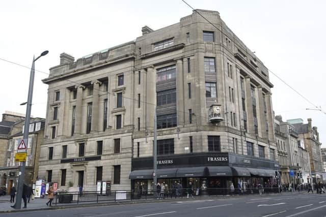 Frasers department store at the West End. The building is up for sale and may be converted into a hotel. Picture: Greg Macvean