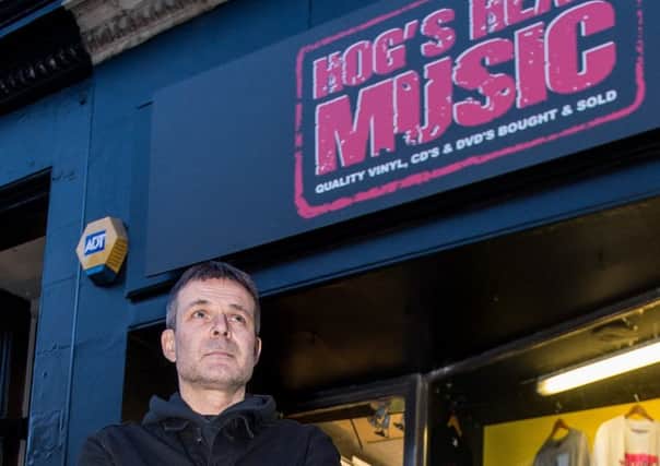 Tim Keppie, owner at Hogs Head Music

(c) Wullie Marr Photography