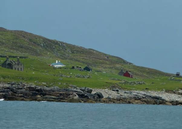 The abandoned island of Scarp off Harris. PIC: www.geograph.co.uk.