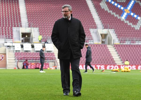Craig Levein is confident issues surrounding Hearts' new main stand will be resolved soon