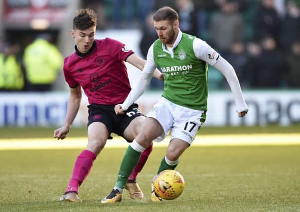 Martin Boyle has been in fine form for Hibs this term