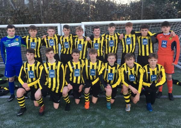 Hutchison Vale 16s kept chase at the top of Division One thanks to their 4-2 victory