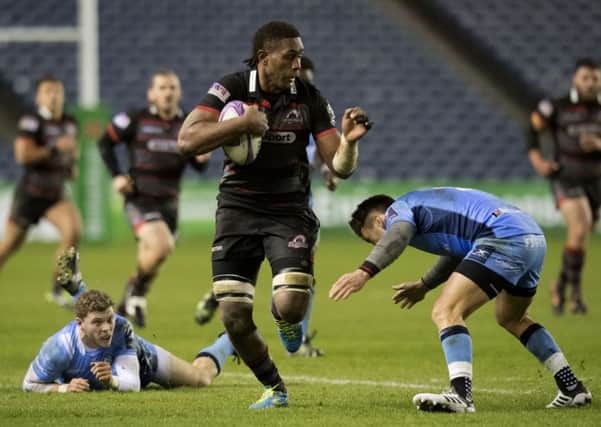 Viliame Mata is starting to show his true potential for Edinburgh