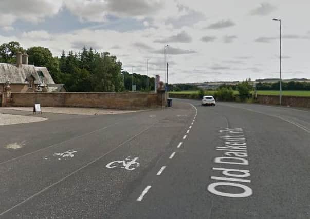 The accident happened near King's Gate, Dalkeith. Picture: Google