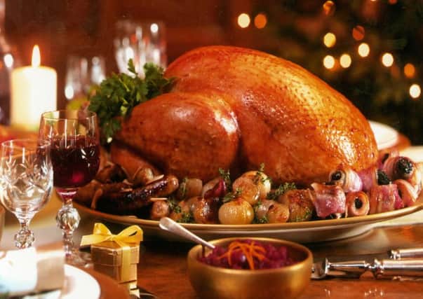 Edinburgh is the best place in the UK to enjoy a Christmas dinner, according to a new study. Picture: Contributed