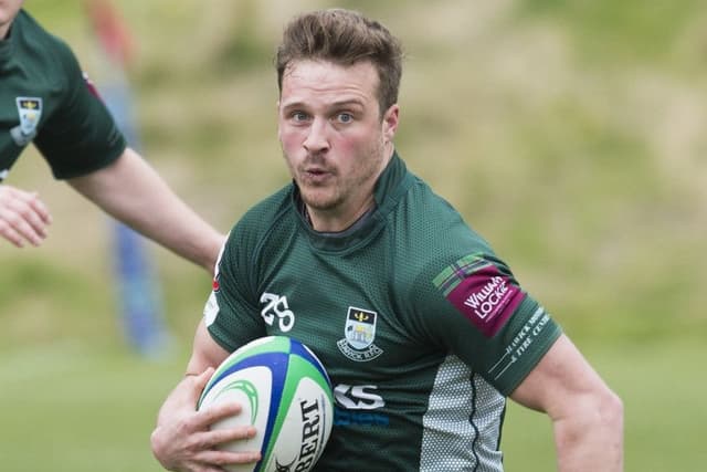 Hutton Rugby Rory Hutton aims to maintain momentum at Watsonians