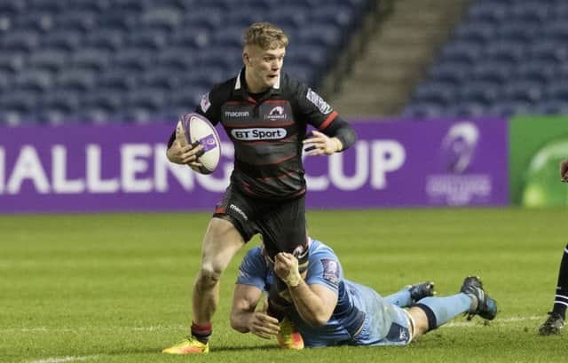 Darcy Graham in action against London Irish. Picture: SNS Group