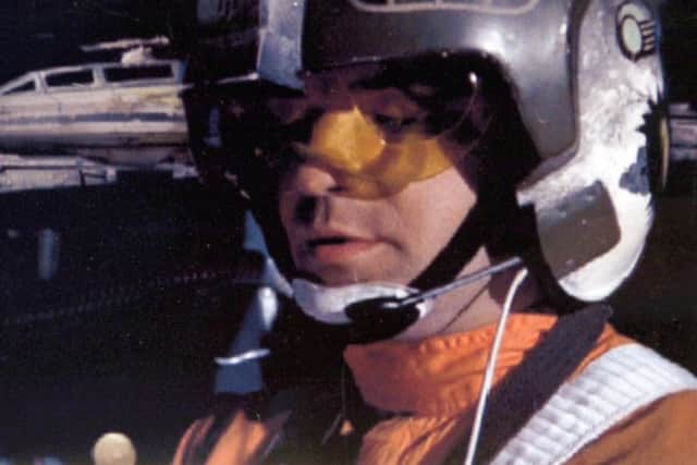 Angus MacInnes who starred in Starwars as a Goldleader