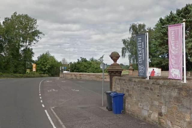Mrs Baines was hit by a car at King's Gate, Dalkeith on Tuesday morning. Picture: Google Maps