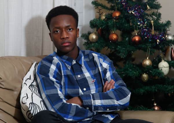 Daniel Popoola, 15, was refused on to the bus with his child dayticket. Picture: Contributed