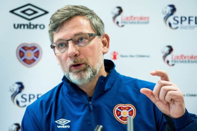 Hearts manager Craig Levein has admitted his youngsters are 'not ready' to be playing regularly in the first team. Picture: SNS Group