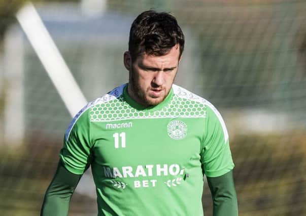 Danny Swanson can't wait to get back in action for Hibs. Pic: SNS