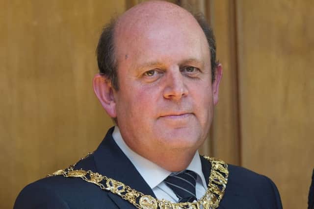 Councillor Frank Ross is Lord Provost of Edinburgh