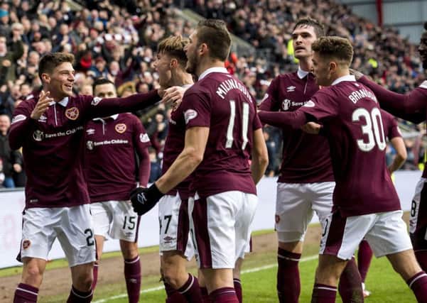 After a difficult start to the season, things are starting to click at Hearts