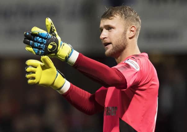 Scott Bain has been left out of the Dundee squad since the start of November after a disagreement with manager Neil McCann. Pic: SNS