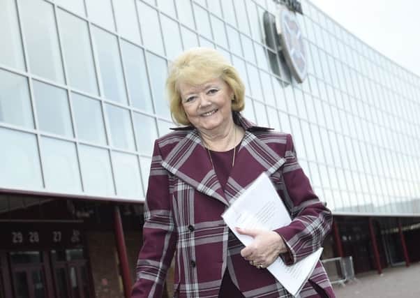 Ann Budge has praised Hearts' benefactors. Pic: Greg Macvean