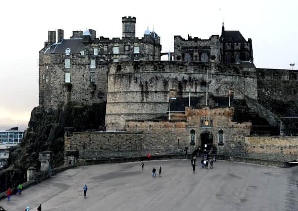 Edinburgh Castle boasts hundreds of years of history. Picture: Lisa Ferguson