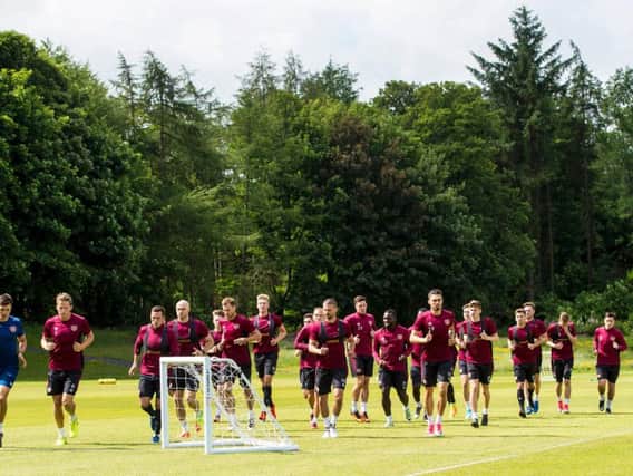 Hearts players will spend a week training and playing in Spain during January
