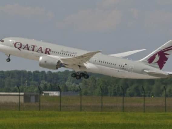 Nearly 250 Qatar Airways passengers have been stranded in Edinburgh since early on Wednesday.