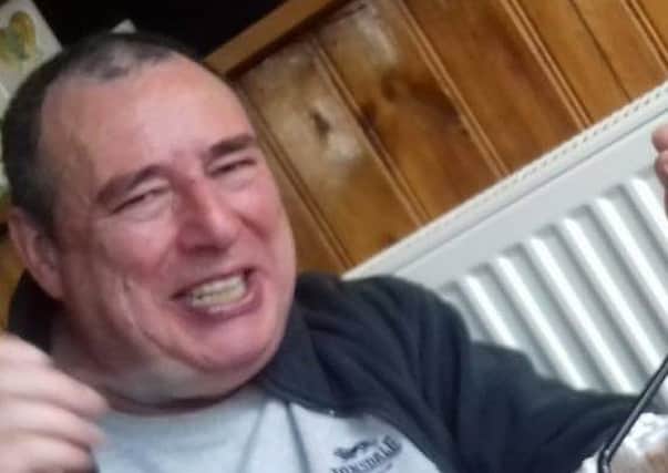 Eddie McRiner, 60, took ill at Tynecastle last Sunday. Picture: TSPL