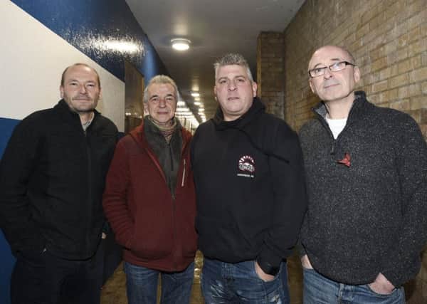 North Edinburgh Drug and Alcohol Centre staff, from left to right, Dr John Budd, Danny Campbell, Stuart Anderson and Steph King. Picture: Greg Macvean