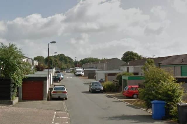 The incident happened in the Pentland Park area of Craigshill. Picture: Google Maps