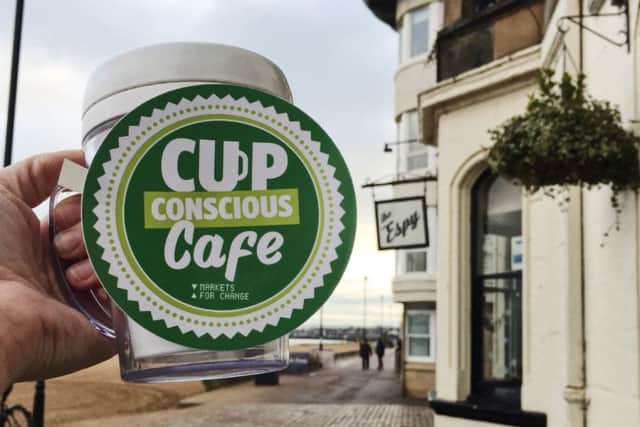 The cafe is the first of its kind in Scotland.