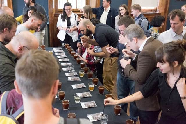 Attendees can take part in coffee tasting sessions (Photo: Edinburgh Coffee Festival / Facebook)