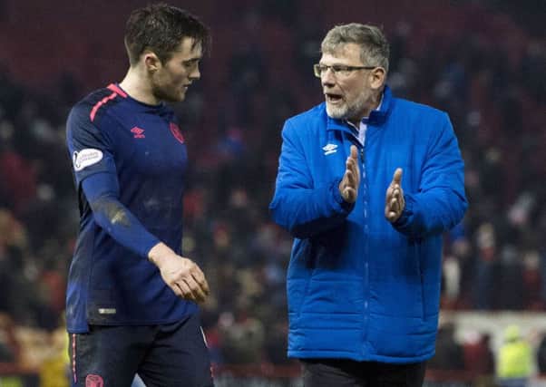 Craig Levein has made Hearts hard to beat, with excellent performances from players such as John Souttar. Pic: SNS