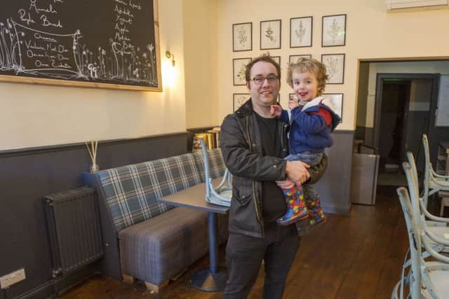 Stuart Ralston decided he wanted to spend more time with his three-year-old son Sonny