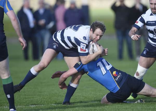 Rory Carmichael was on the scoresheet for Heriot's. Pic: TSPL