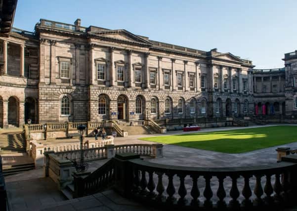 The Edinburgh establishment has been named amongst 10 of Britains most beautiful universities. Picture: Ian Georgeson.