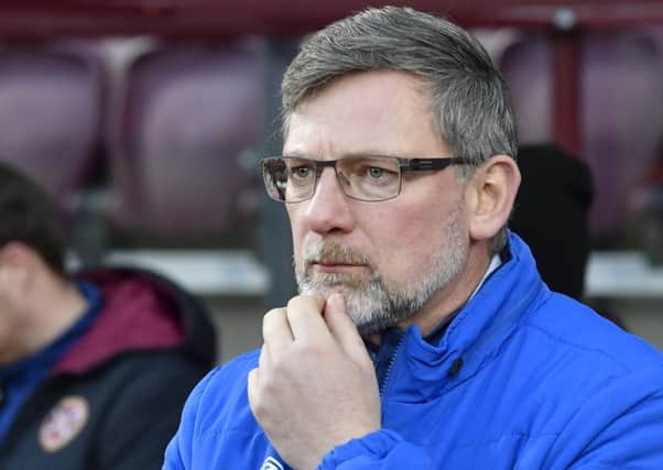 Hearts manager Craig Levein has a new left-back top of his wishlist