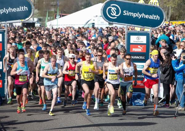 The Great Edinburgh Run takes place January 13.