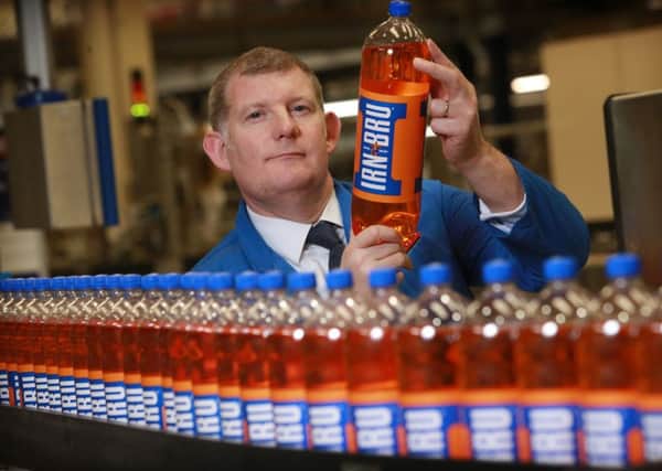The makers of Irn-Bru have claimed most people will not taste the difference when the fizzy drink's reduced sugar recipe is introduced, despite fans launching a campaign against the move. Picture; PA