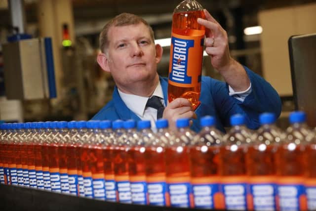 The makers of Irn-Bru have claimed most people will not taste the difference when the fizzy drink's reduced sugar recipe is introduced, despite fans launching a campaign against the move. Picture; PA