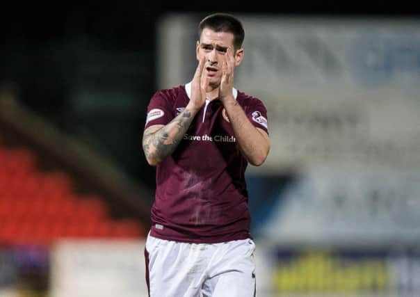 Jamie Walker is in Wigan to finalise his move from Hearts