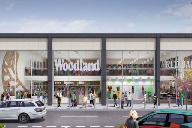 Image of the proposed development at Straiton Retail Park.