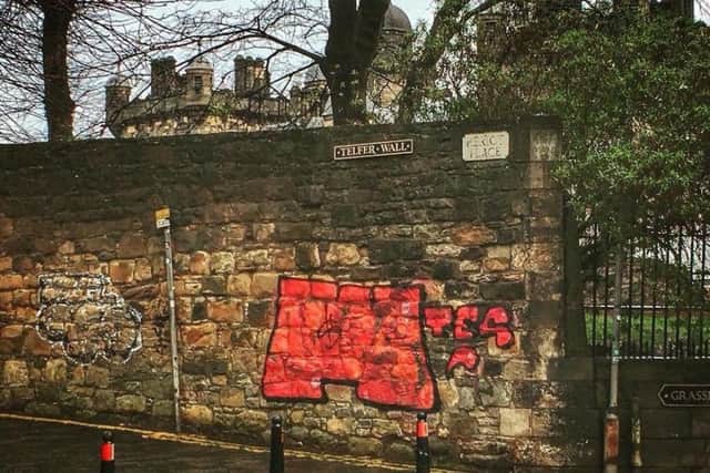 Graffiti at Old Town sites
Telfer Wall