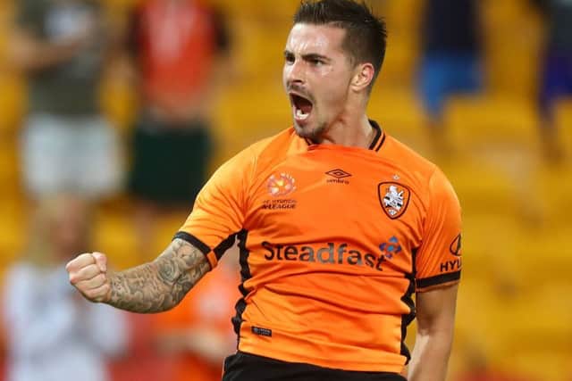 Jamie Maclaren is wanted by both Hibs and Hearts.  Picture: Chris Hyde/Getty Images