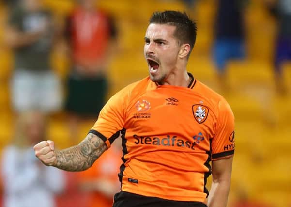 Jamie Maclaren is wanted by both Hibs and Hearts.  Picture: Chris Hyde/Getty Images