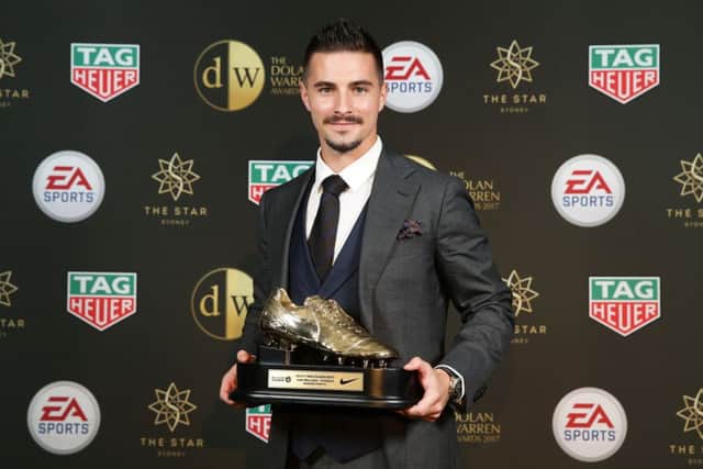 Maclaren won the A-League Golden Boot last year. Pic: Getty