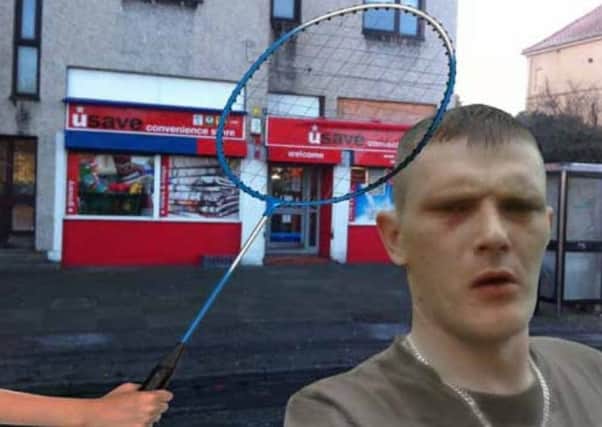 Brian Lamb attempted to hold up the shop in Dalkeith