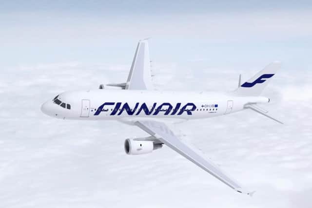 Finnair flies 138-seat Airbus A319 aircraft on the route