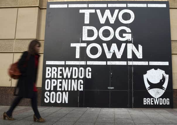 Brewdog is opening in the old Clydesdale Bank building Pic Lisa Ferguson