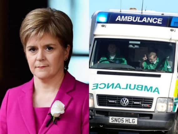 Nicola Sturgeon apologised for the ordeal an elderly patient suffered. Picture: Scotsman