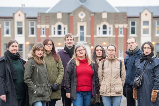 Parents at Drummond Community High are concerned about plans to turn the school into a dedicated Gaelic education centre. Picture: Ian Georgeson
